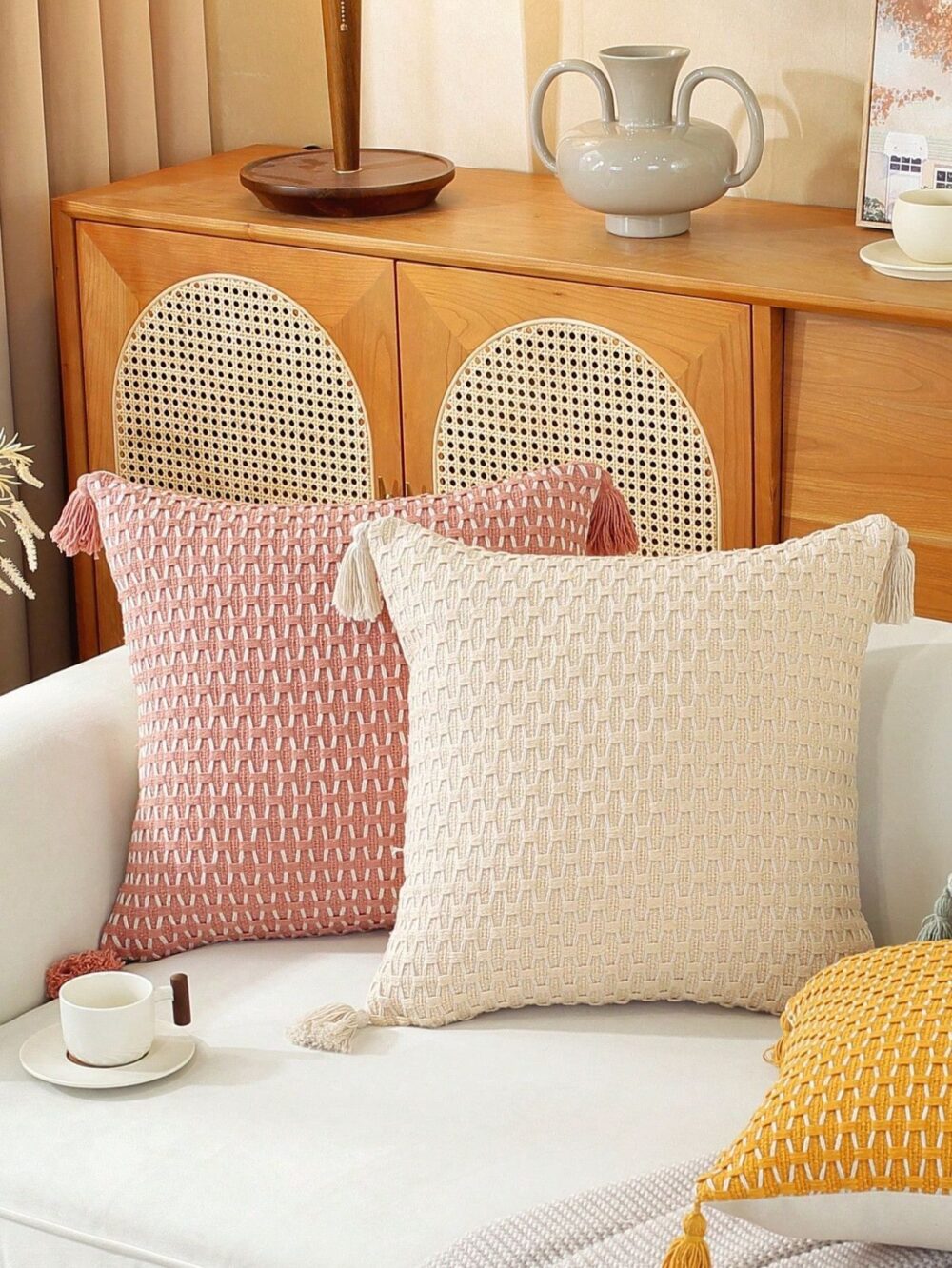 Fundas de cojines jacquard - Imagen 3