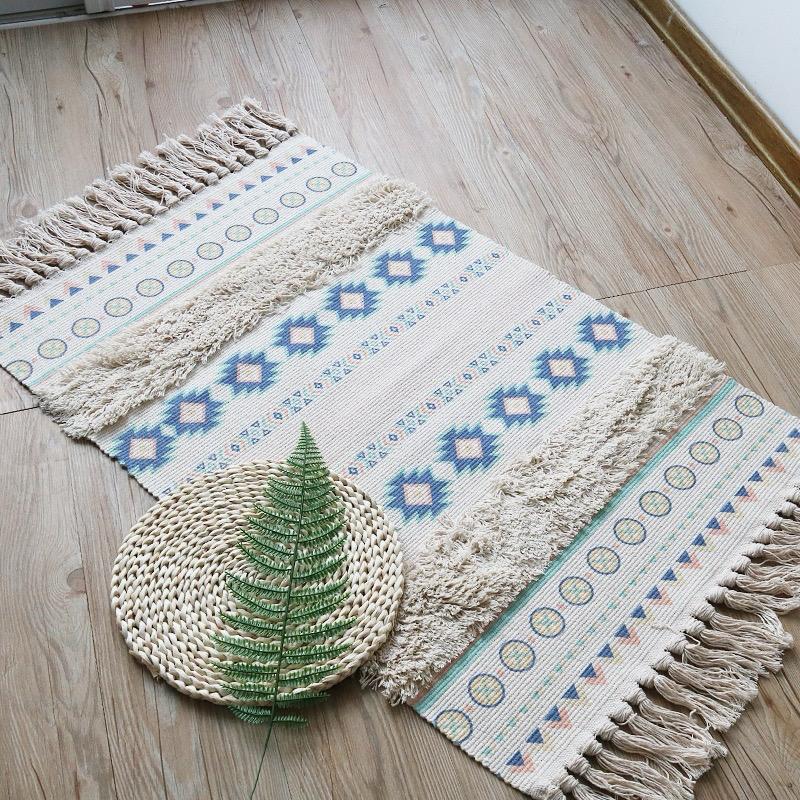 Kilim bordada  90 cm x 60 cm