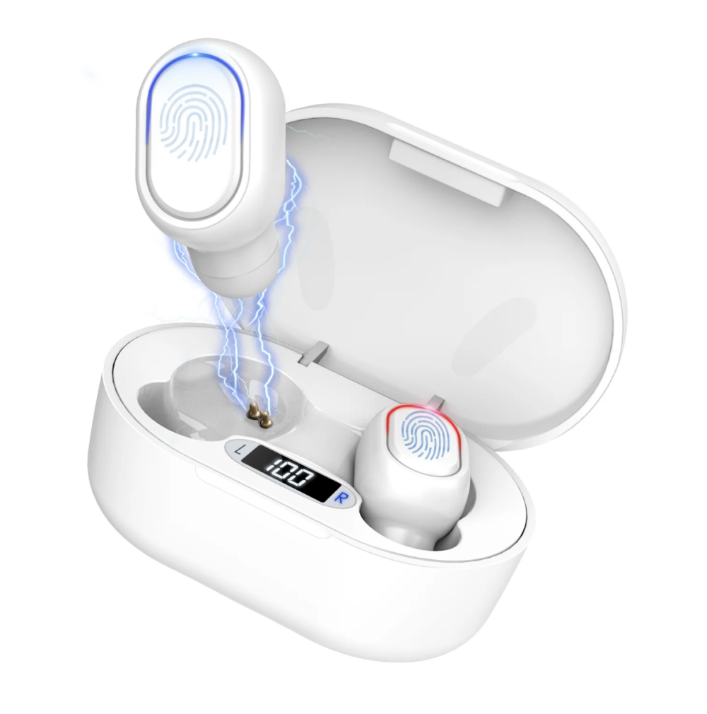 Auriculares inalámbricos AUT114 blanco - Imagen 2