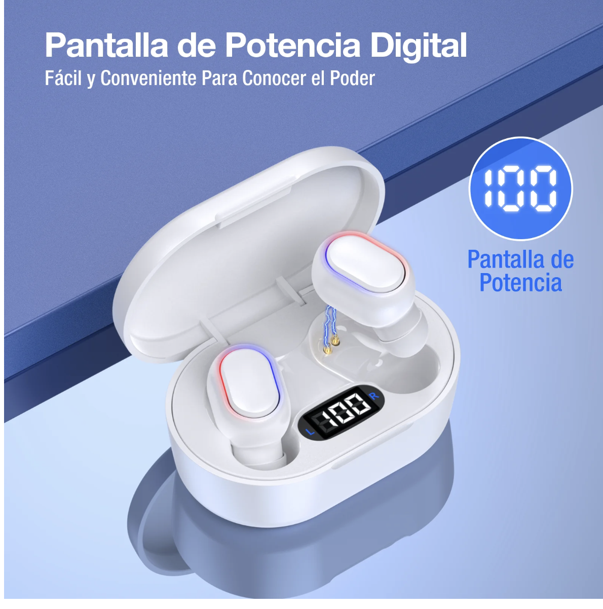 Auriculares inalámbricos AUT114 blanco