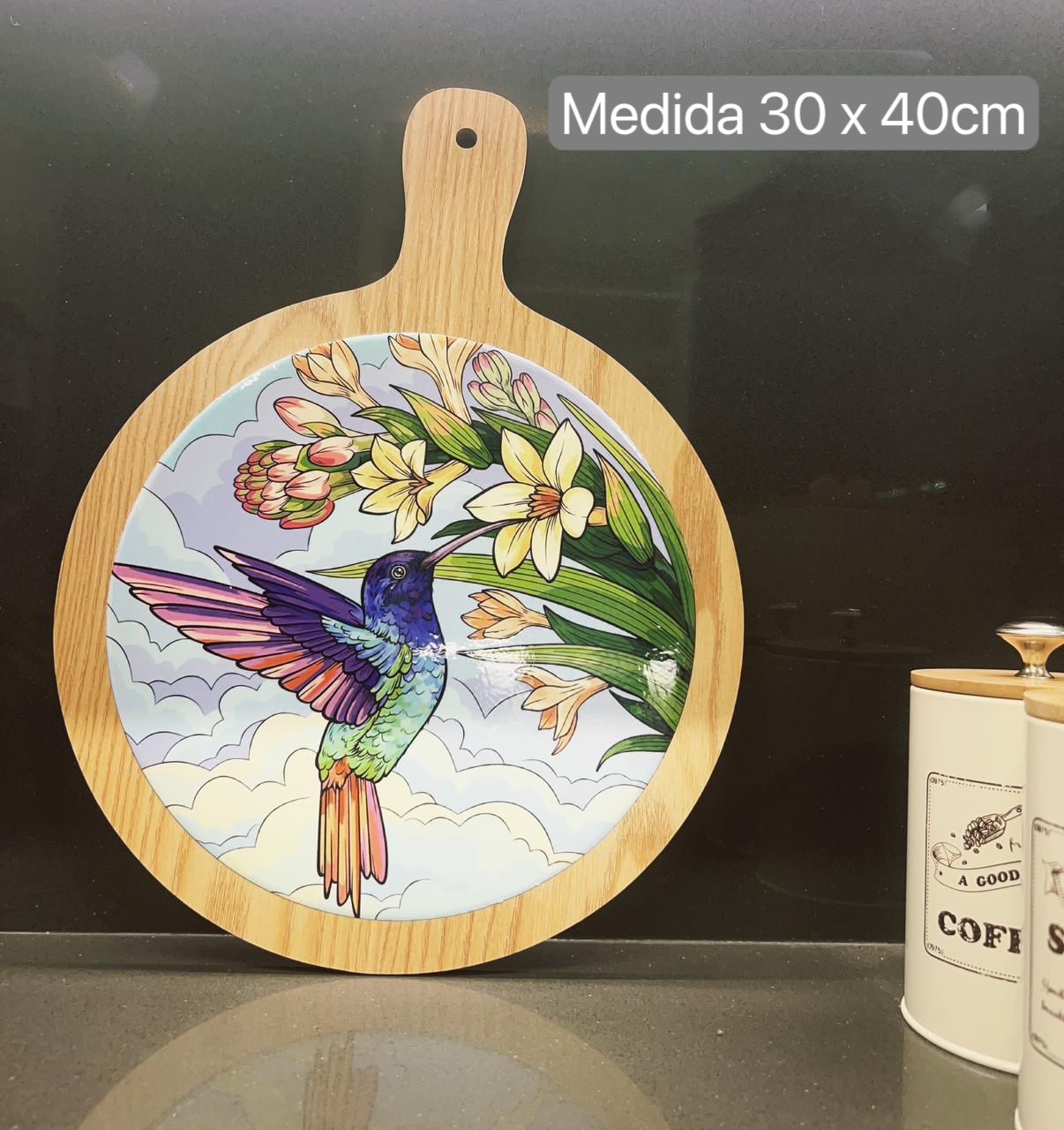 Tabla para picar decorada