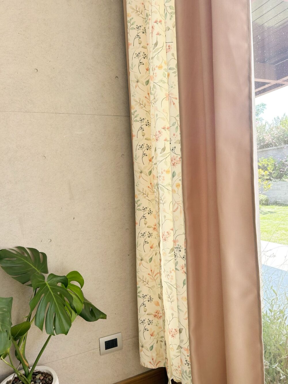 Cortinas Combinadas Con Diseño - Imagen 2