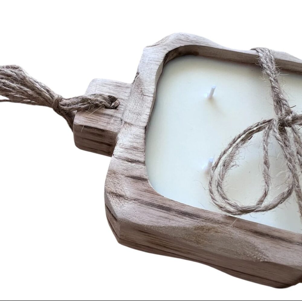 velas batea ecológicas, aromáticas, 4 mechas - Imagen 5