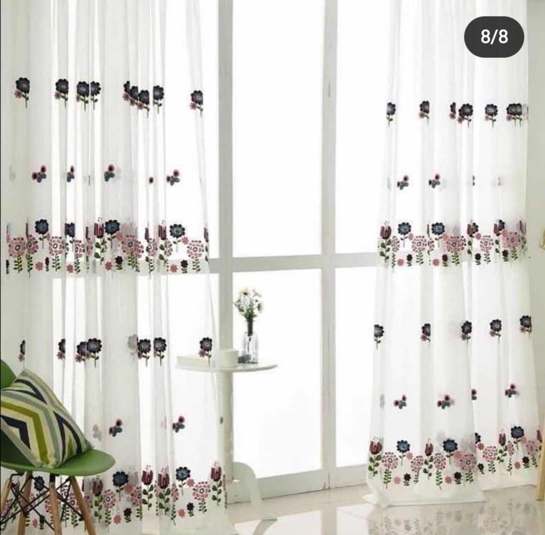 Visillos Bordados