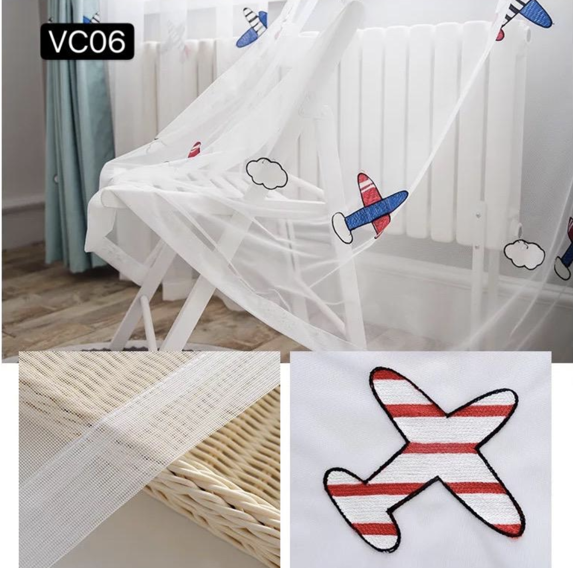 Visillos Bordados