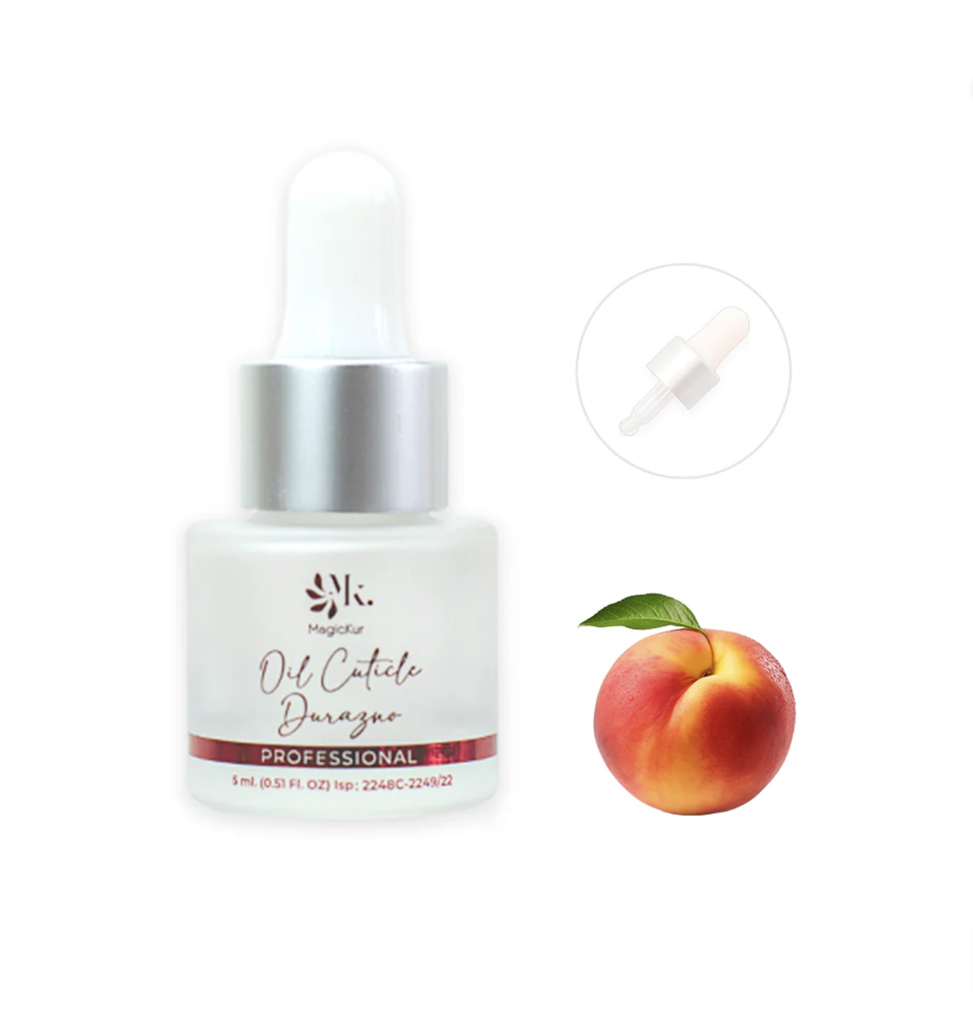 Aceite para Cutícula Durazno 5ML